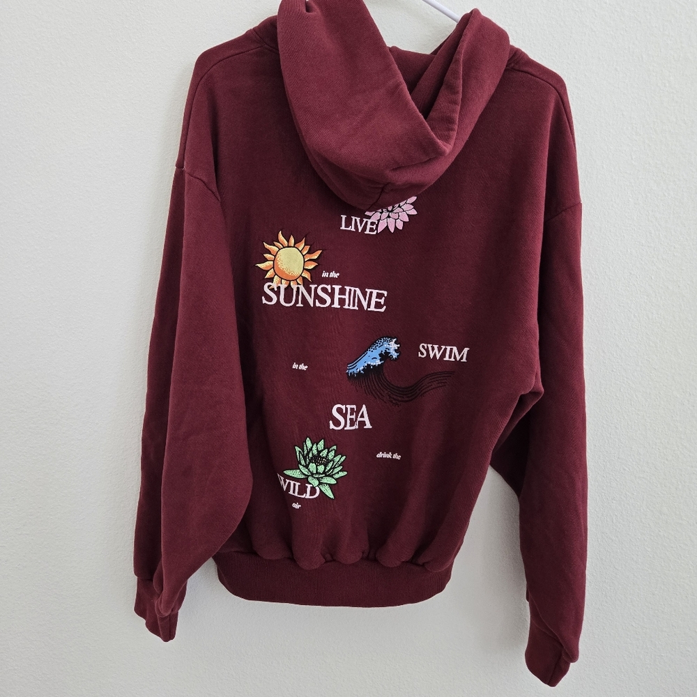 Women's sunlife organics malibu hoodie 100% cotton